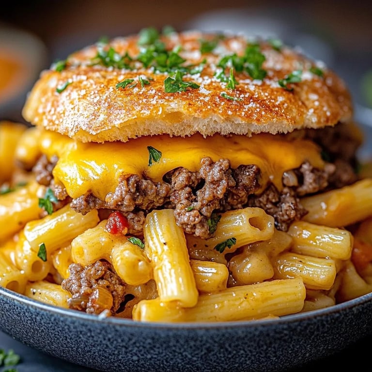 Cheeseburger-Pasta