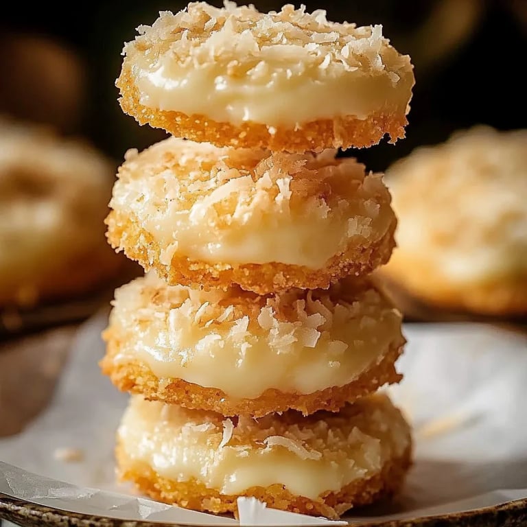Lemon Coconut Heaven Cookies