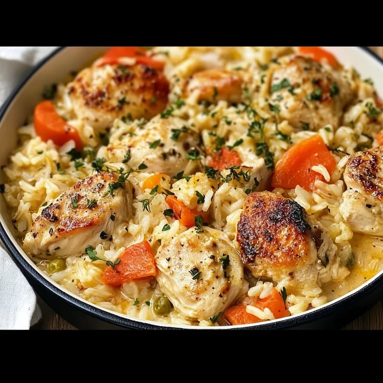 Cozy One-Pot Chicken & Rice (Gluten-Free)