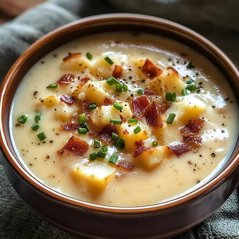 Comforting Loaded Baked Potato Soup