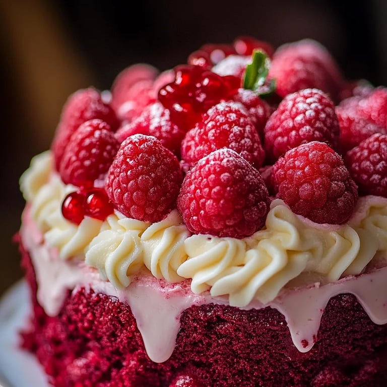 Raspberry Red Velvet Bliss