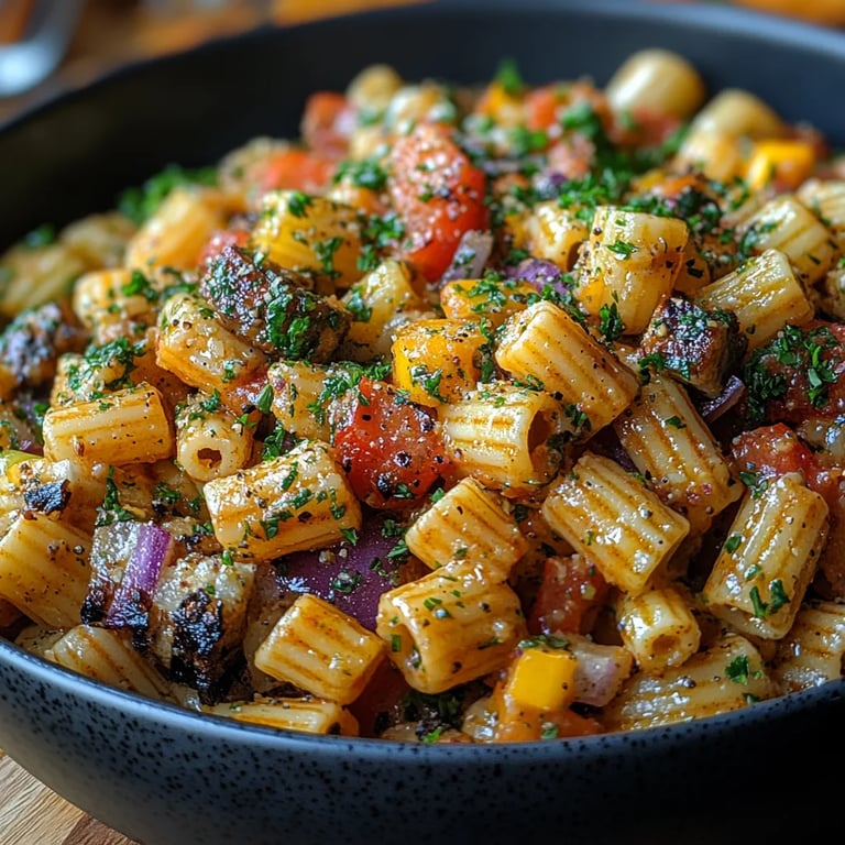 Ensalada de Pasta de Cosecha Otoñal: Una Increíble Receta Última
