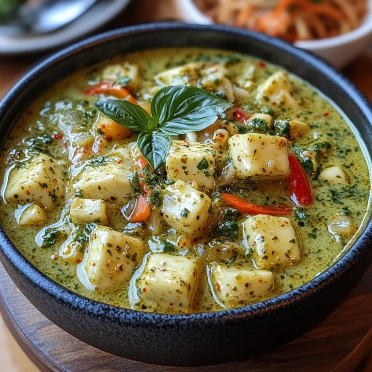 Curry Verde Tailandés Vegetariano: Una Increíble Receta Esencial