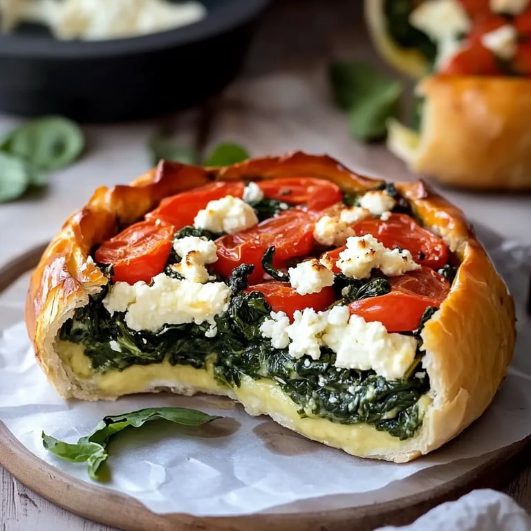 Gefüllter Kürbis mit Spinat, Feta und Reis