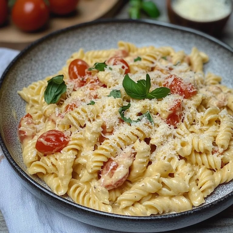 Favoritpasta med kyckling och krämig tomatsås: Ett fantastiskt ultimat recept