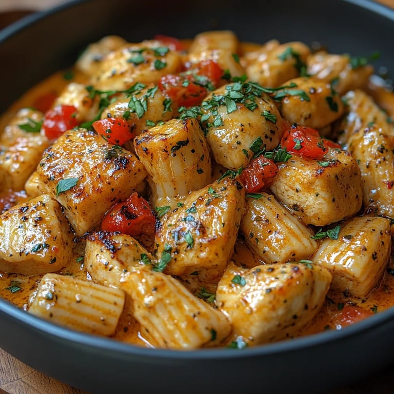 Pâtes Épicées au Poulet sans Produits Laitiers : Une Recette Incroyable Ultime