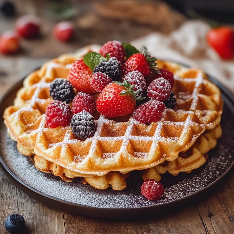 Waffel Rezept wie von Oma
