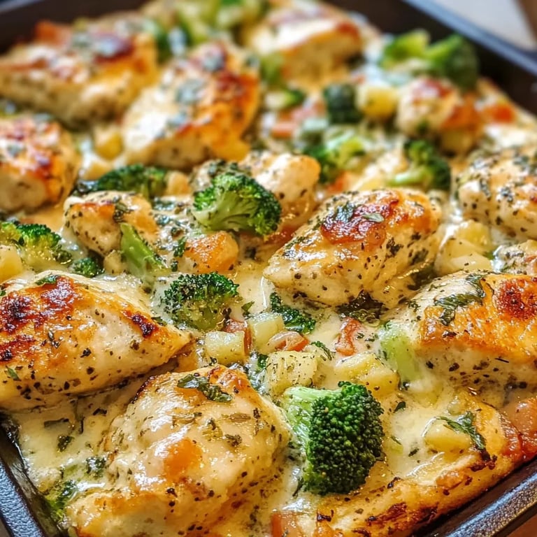 Pollo Cremoso Brócoli: Una Increíble Receta Esencial