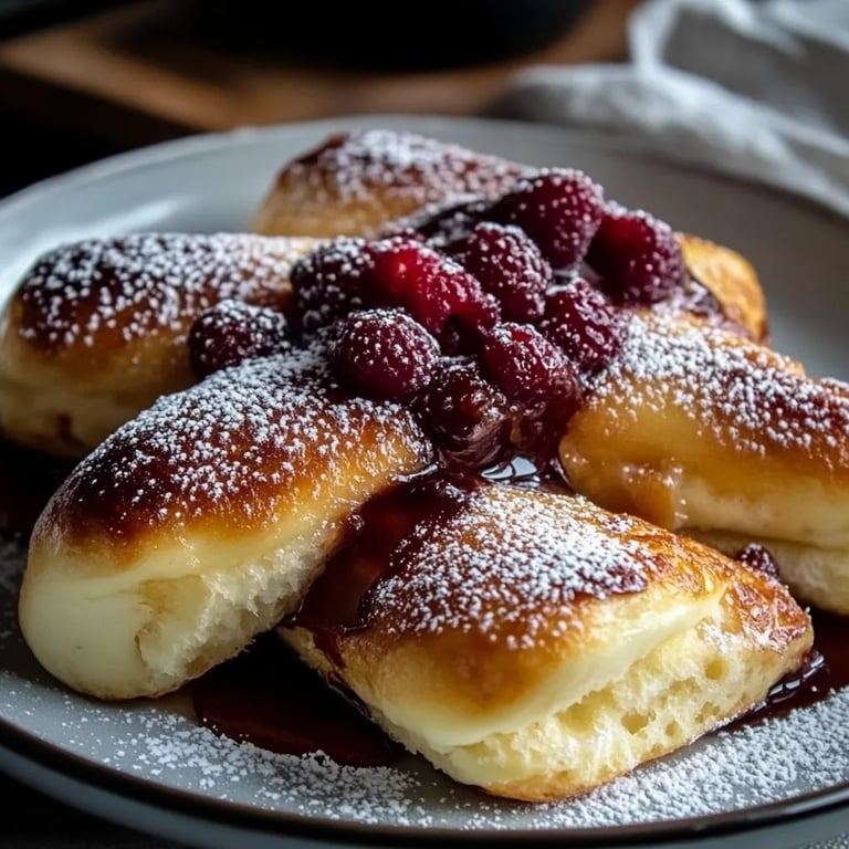 Vanille Rollen mit schneller Zubereitung