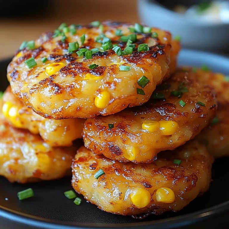 Crispy Cheesy Corn Fritters: An Incredible Ultimate Recipe for 6