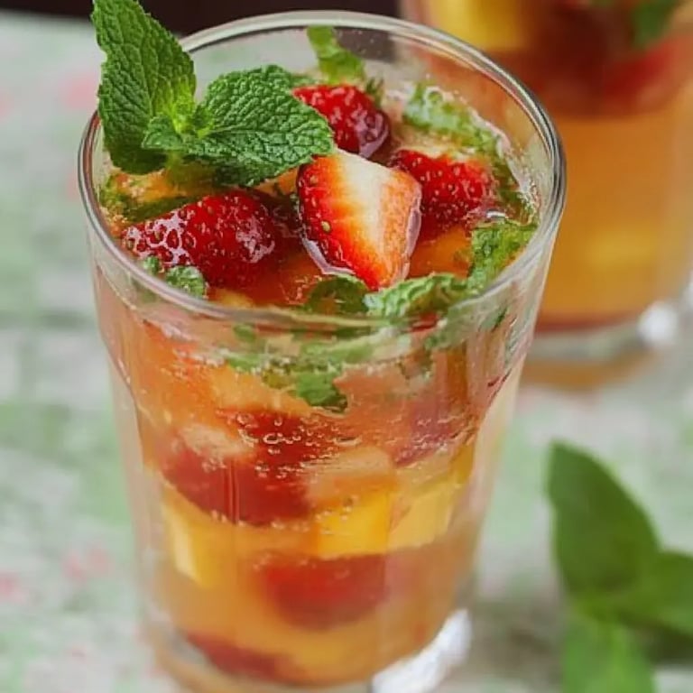 Erdbeerbowle alkoholfrei