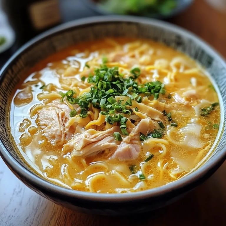 Crack Chicken Noodle Soup