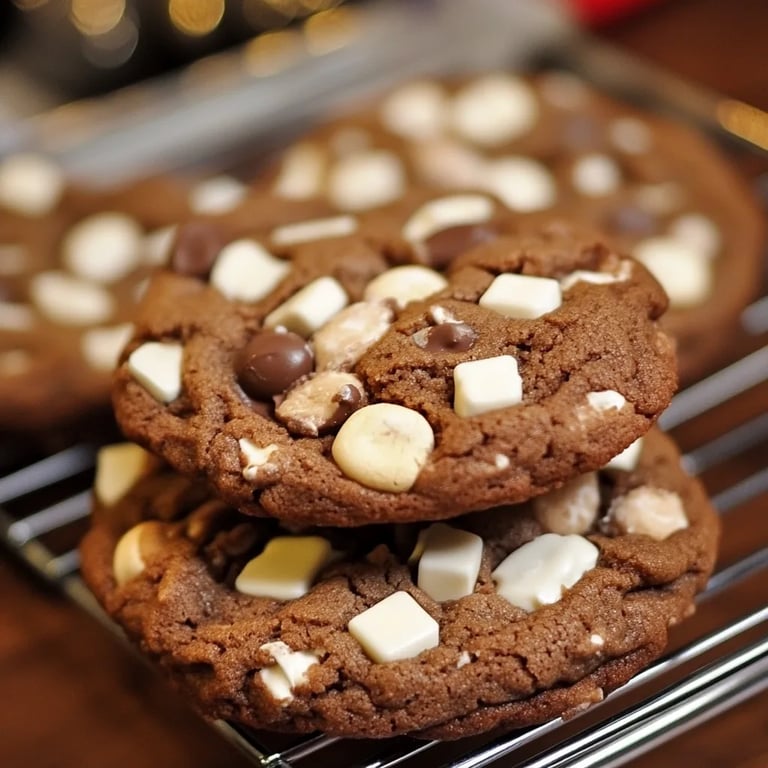 Warm & Cozy Hot Cocoa Cookies
