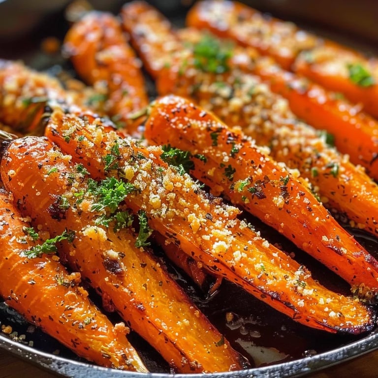 Parmesan Roasted Carrots
