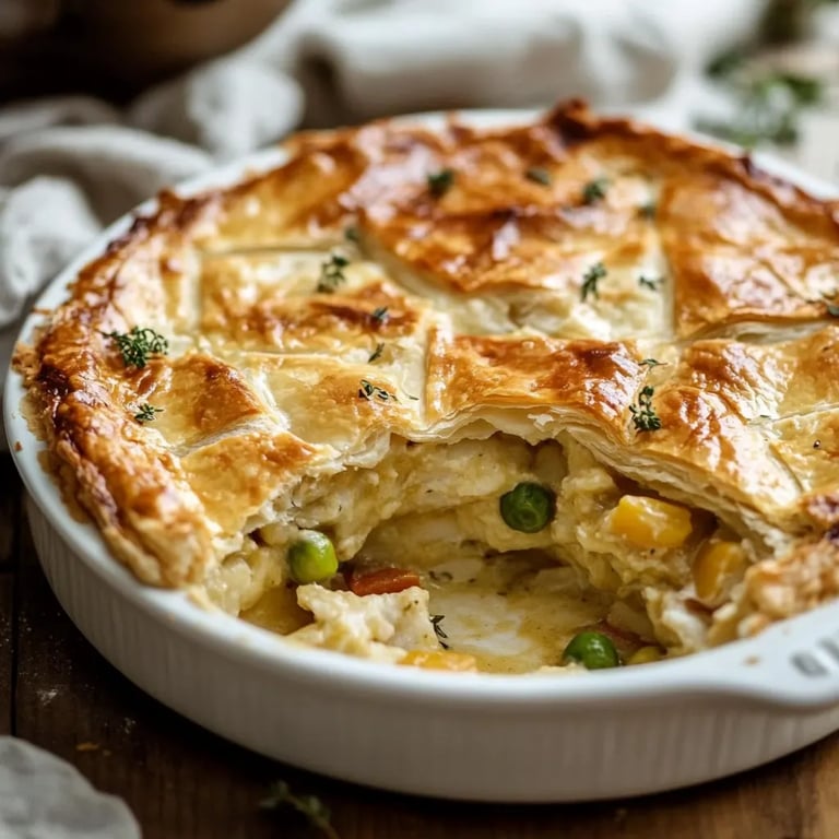 Chicken Pot Pie Recipe (VIDEO)