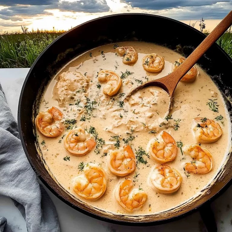 Krämig vitlöksräka: Ett fantastiskt ultimativt recept