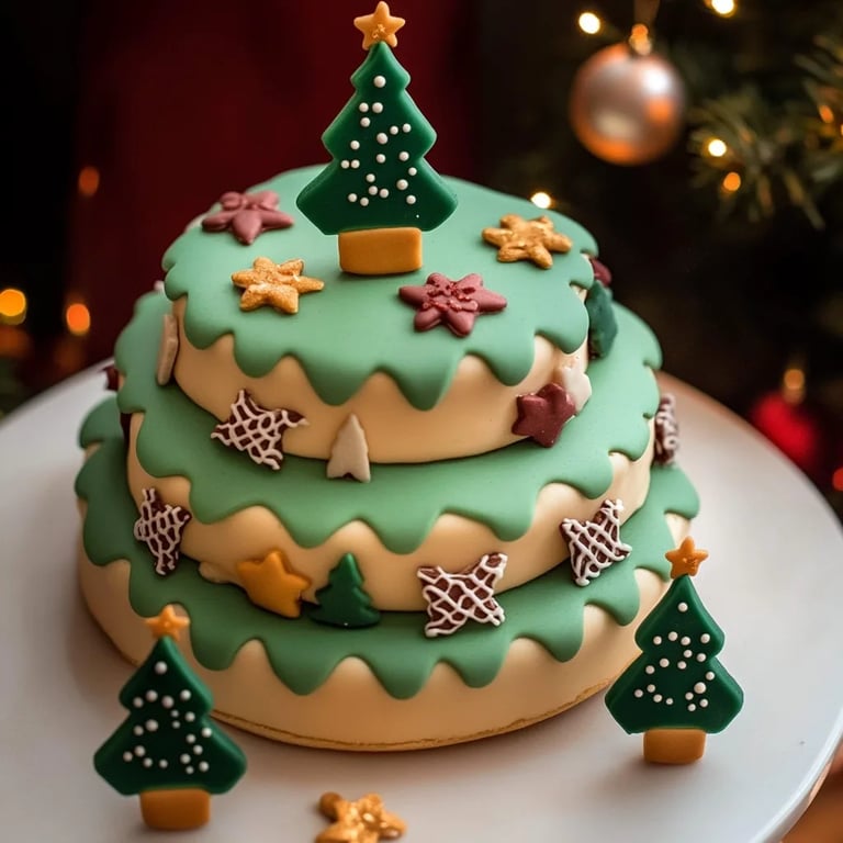 Motivtorten Weihnachten