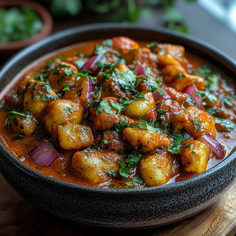 Curry de poulet savoureux et épicé : Une Recette Incroyable Ultime