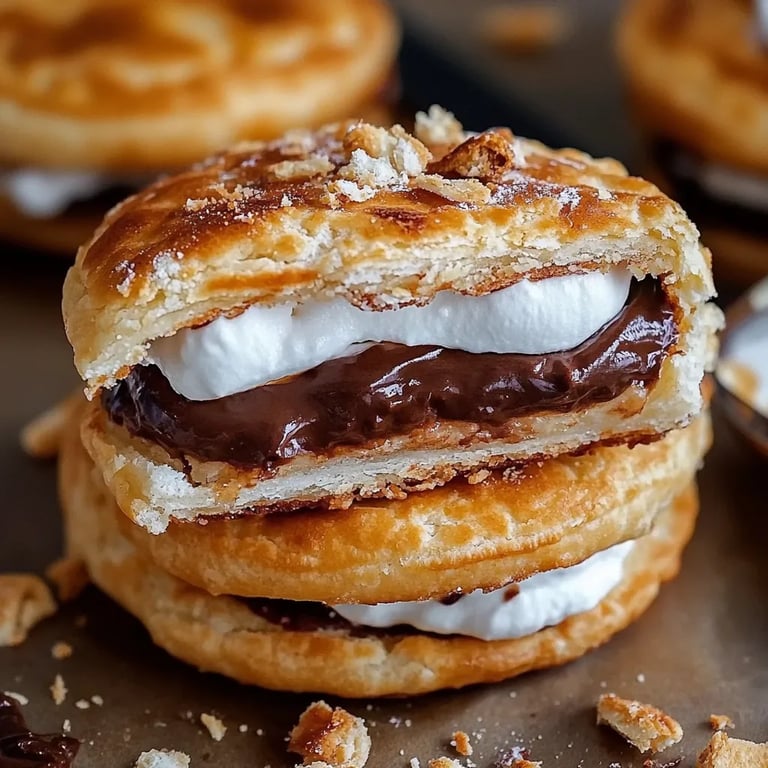 Buttery S'Mores Hand Pies
