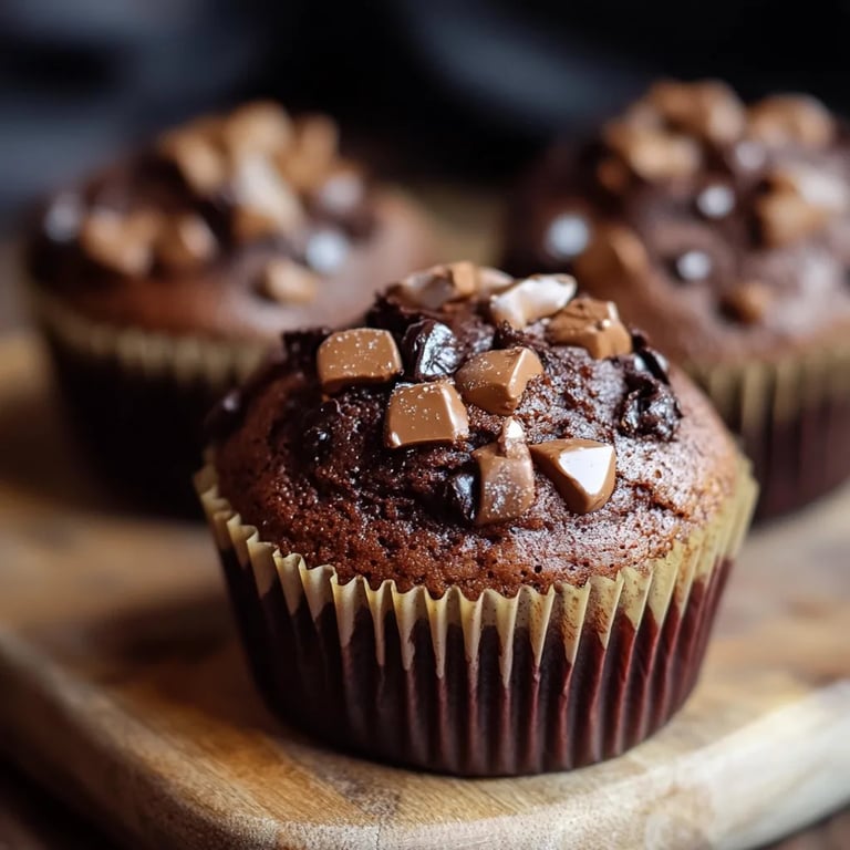 Super saftige Schoko Muffins
