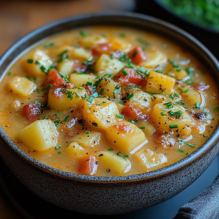 Sopa de Papa Cajún en Olla de Cocción Lenta: Una Increíble Receta Última