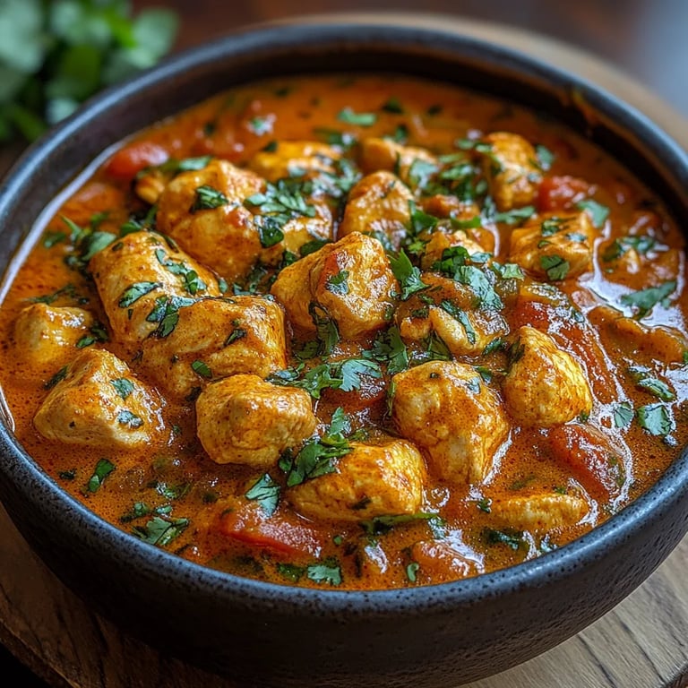 Magia auténtica del curry de pollo indio: Una Increíble Receta Secreta