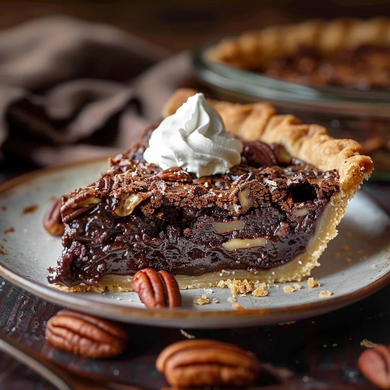Brownie Pecan Pie