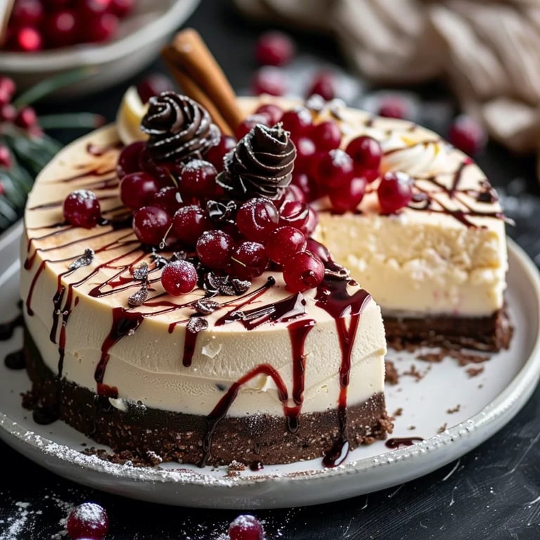10 unwiderstehliche Weihnachts-Cheesecake-Rezepte!