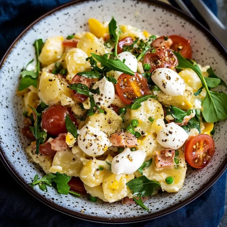 Kartoffelsalat mit Mayonnaise
