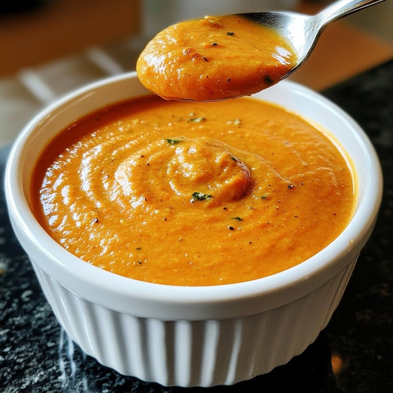 Healthy Vegan Roasted Carrot Soup