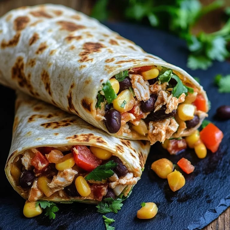Southwest Hähnchen Wrap