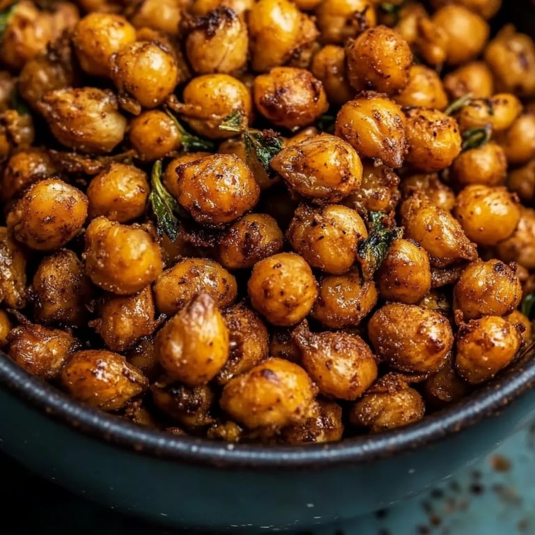 The Best Roasted Chickpeas