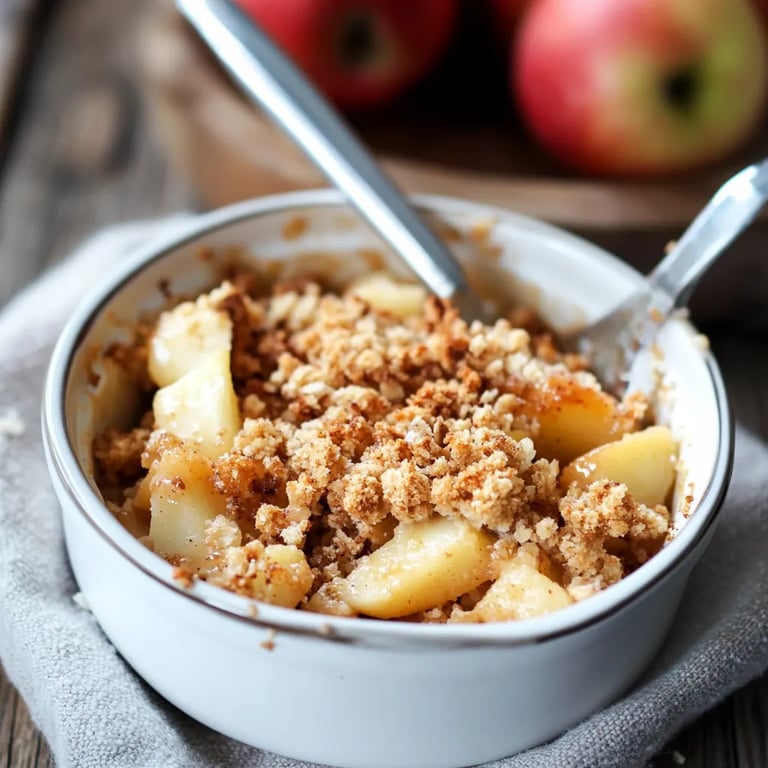 Apfel-Crumble