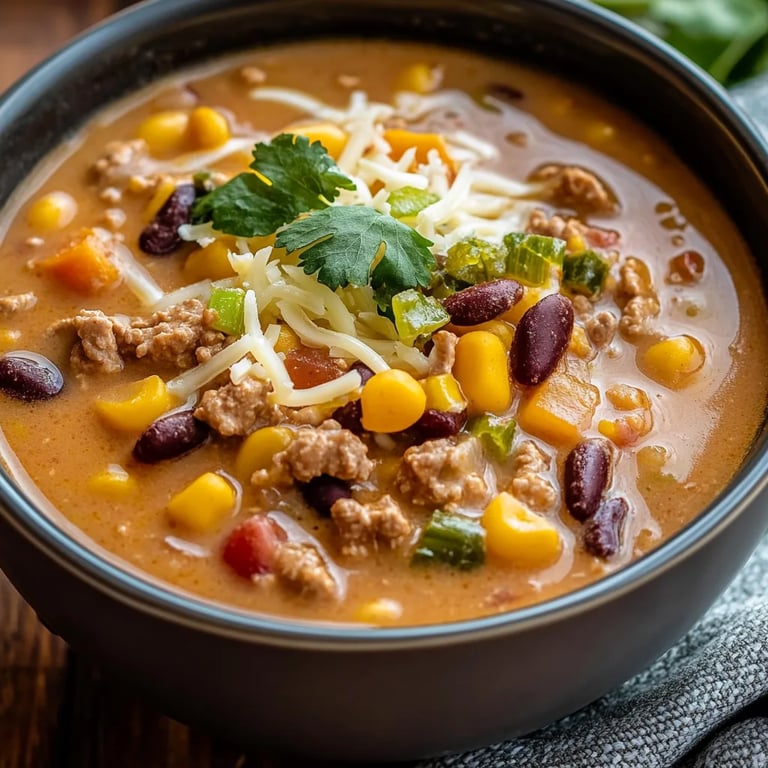 Creamy Taco Soup