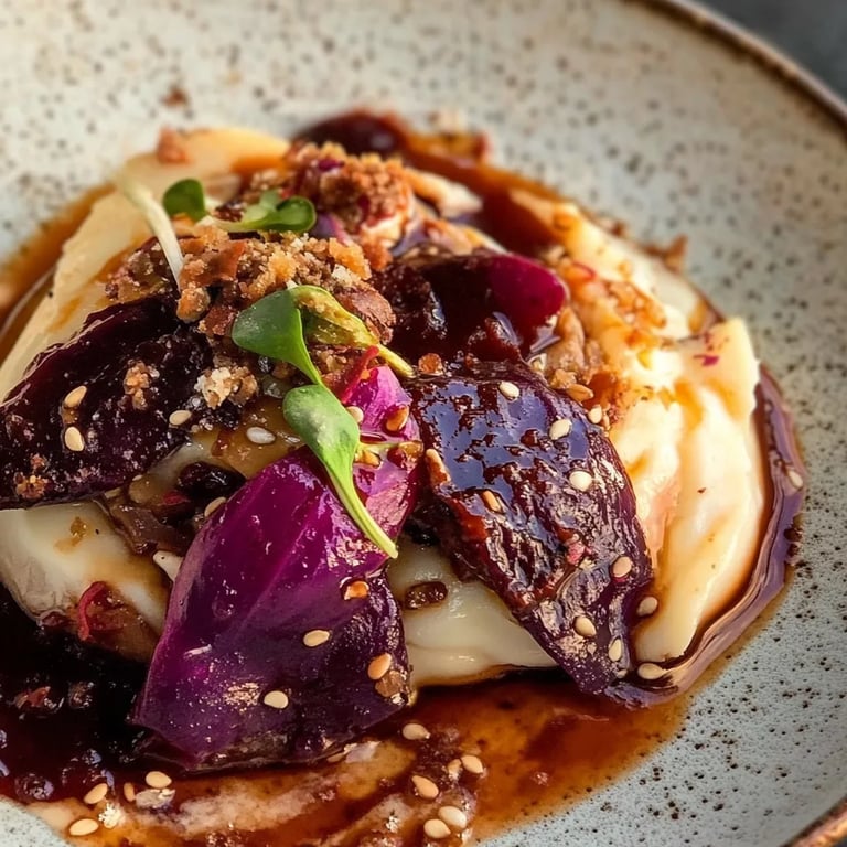 Miso-Rotkohl Rezept