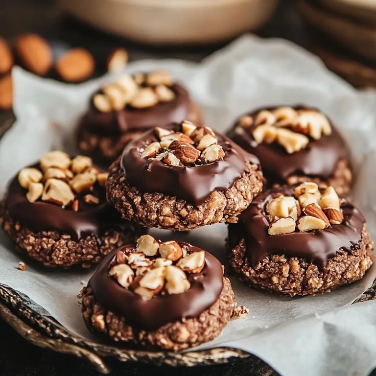 Hazelnut Thumbprint Cookies