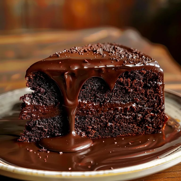 Bolo de Chocolate Duplo