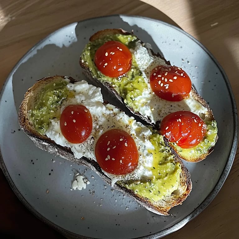Keso och Avokadotoast: Ett fantastiskt ultimat recept