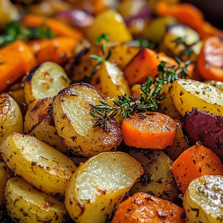 Garlic Herb Roasted Potatoes, Carrots, and Zucchini: An Incredible Ultimate Recipe to Delight