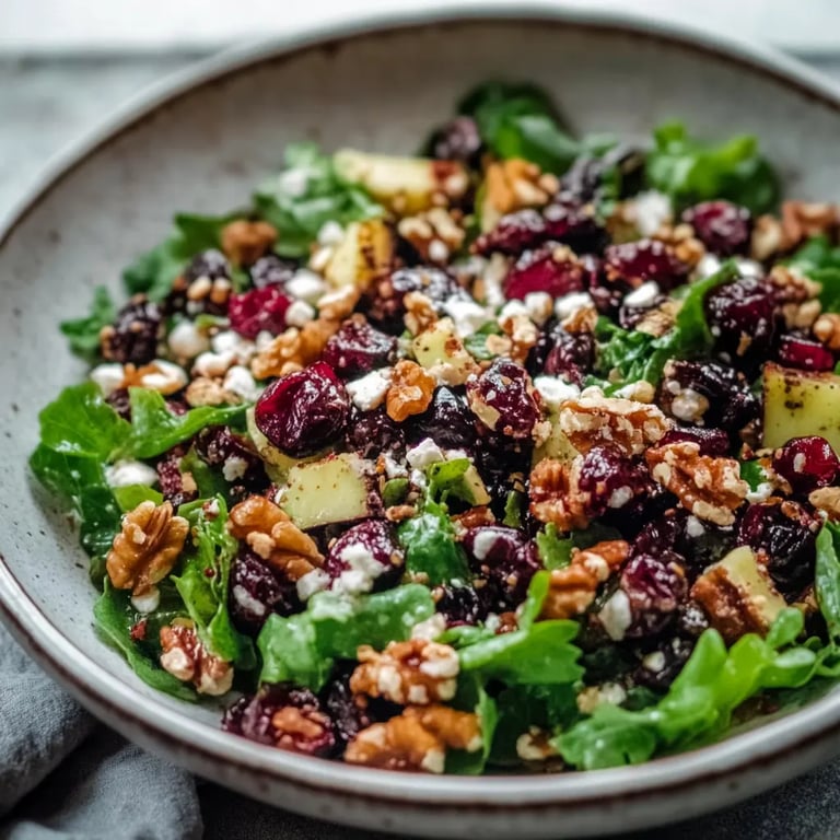 Cranberry-Walnuss-Salat