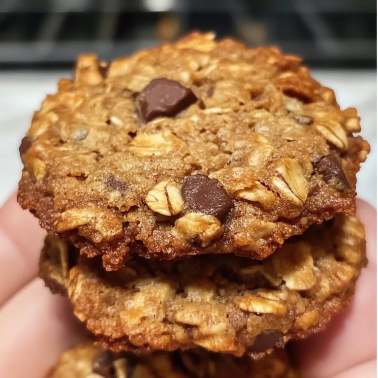 Cookies aux flocons d'avoine