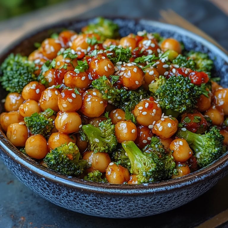 Gebratener Brokkoli mit Knoblauch und Kichererbsen: Ein Unglaubliches Ultimatives Rezept