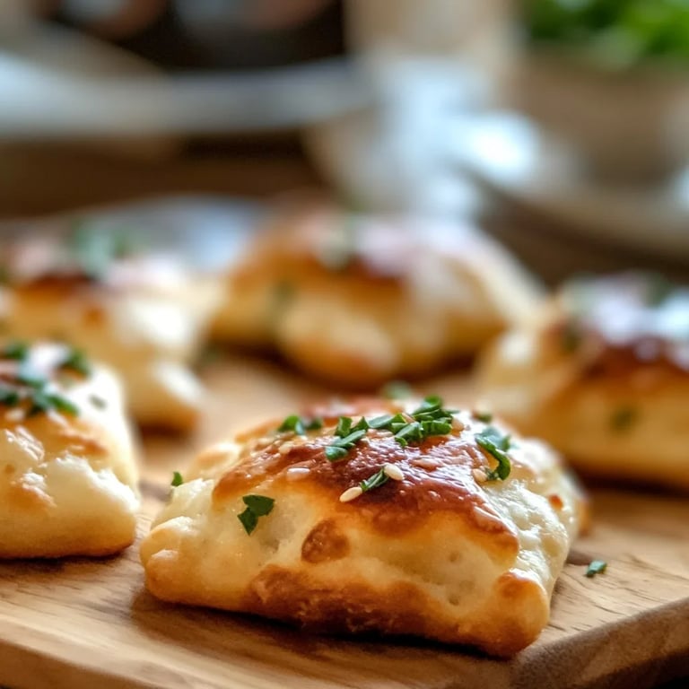 Herzhafte Mini-Flammkuchen-Sterne