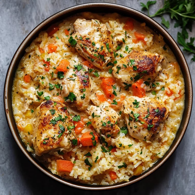 Cozy One-Pot Chicken & Rice (Gluten-Free)