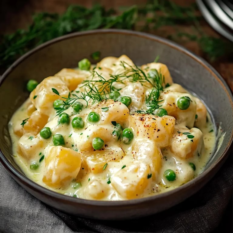 Creamed Peas and Potatoes: An Incredible Ultimate Recipe for Comfort Food Lovers