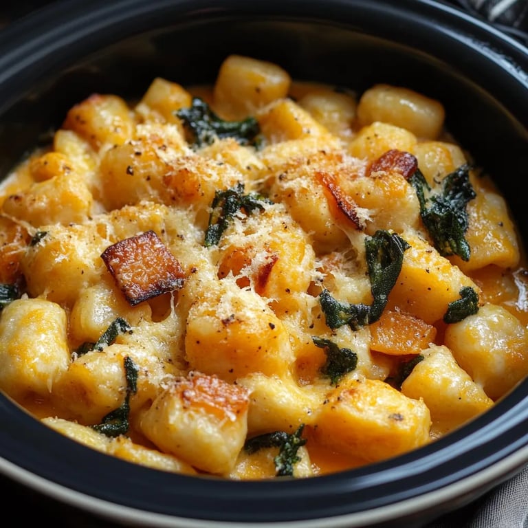 Pumpkin Gnocchi Bake