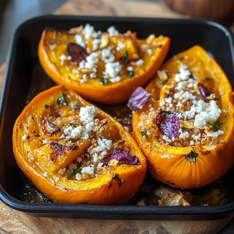 Hokkaido Kürbis ganz einfach lecker gebacken