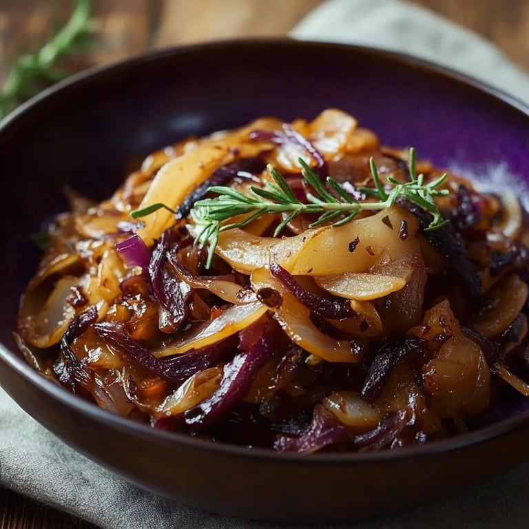 Rotkohl mit Äpfeln
