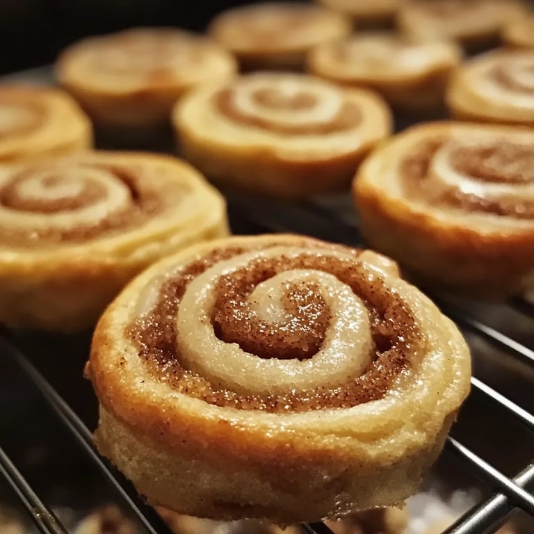 ZIMTSCHNECKENPLÄTZCHEN