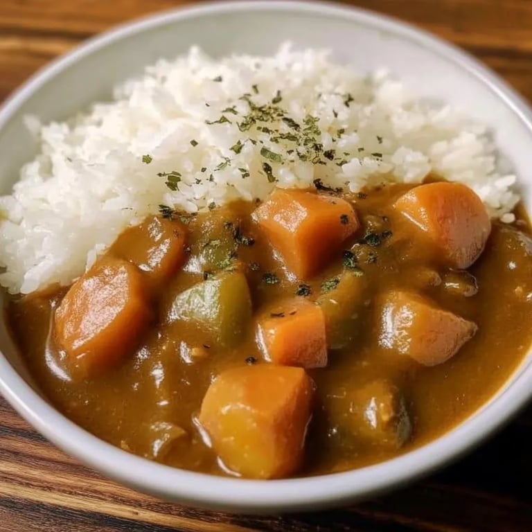 Japanese Curry on Rice